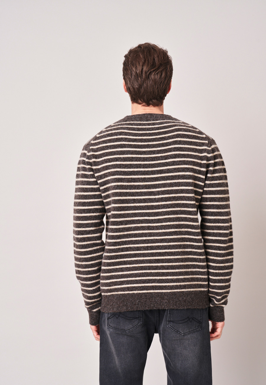 Pull RISCOS Brown homme-4