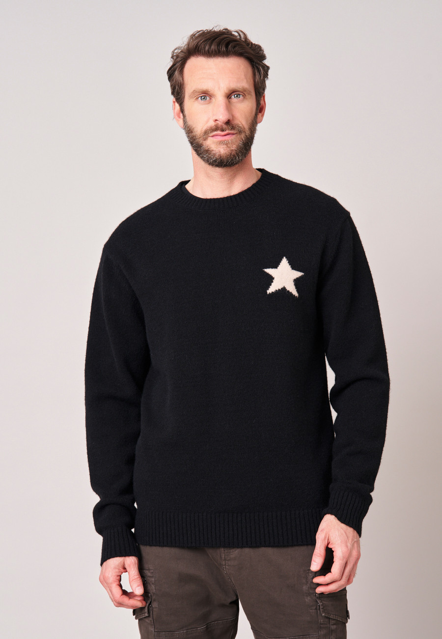 DONISTAR Sweater Black men-1