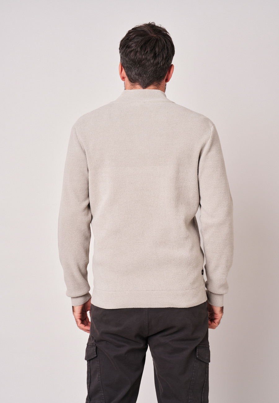 RUNNUP Sweater Chalk men-4