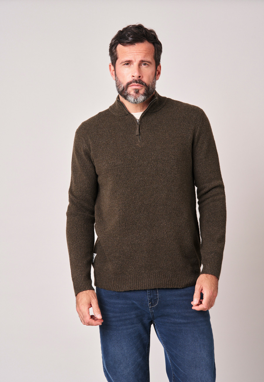 GALILEO Sweater Military men-1