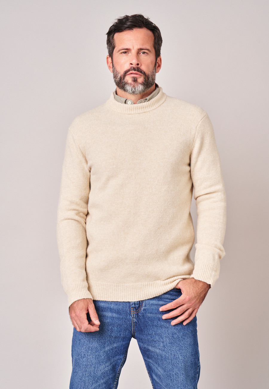 Pull OSTILIO Ivory homme-1