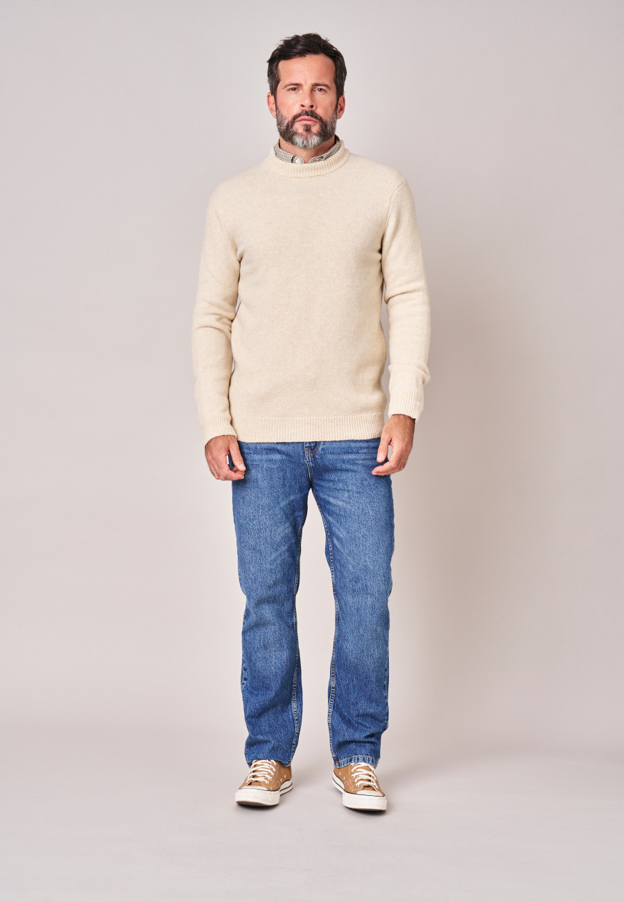 Pull OSTILIO Ivory homme-2