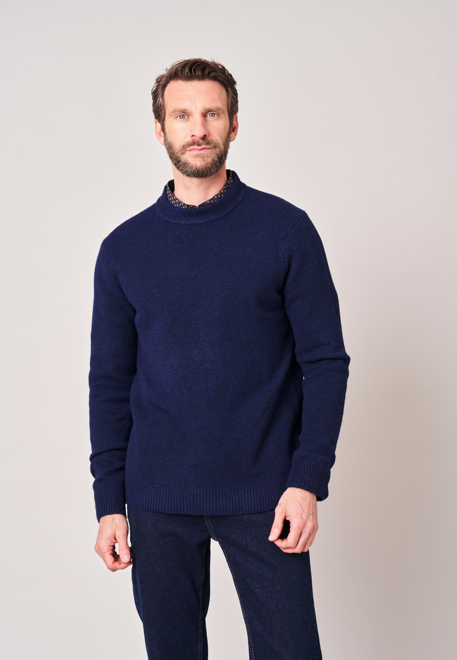 Pull OSTILIO Navy homme-1