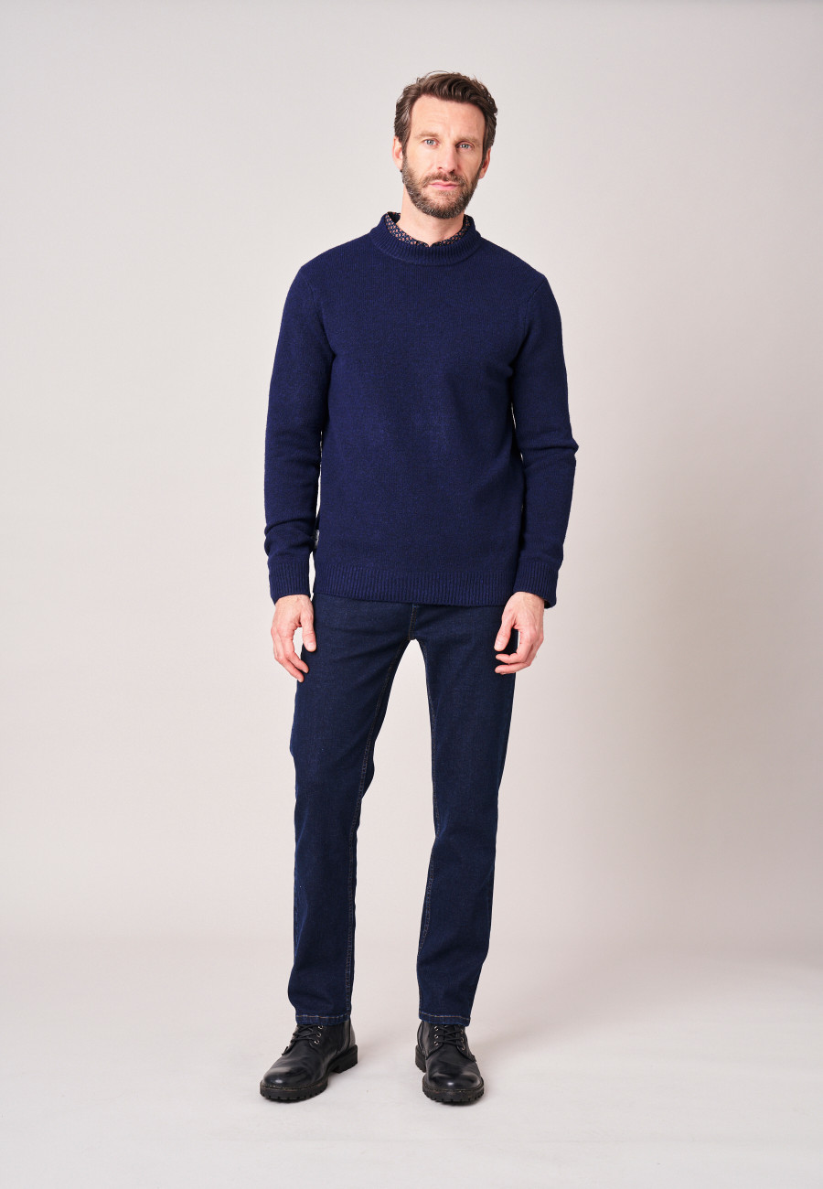 Pull OSTILIO Navy homme-2