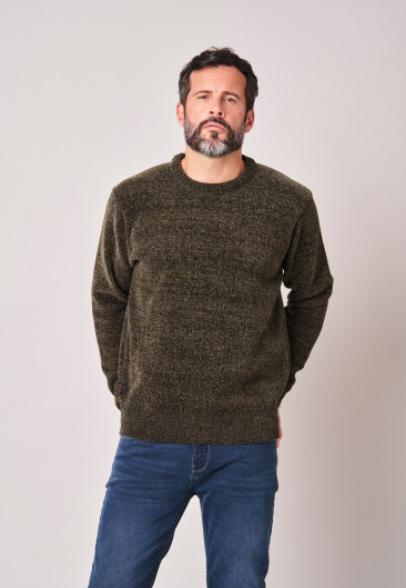 Pull CREATUP Beige homme-1