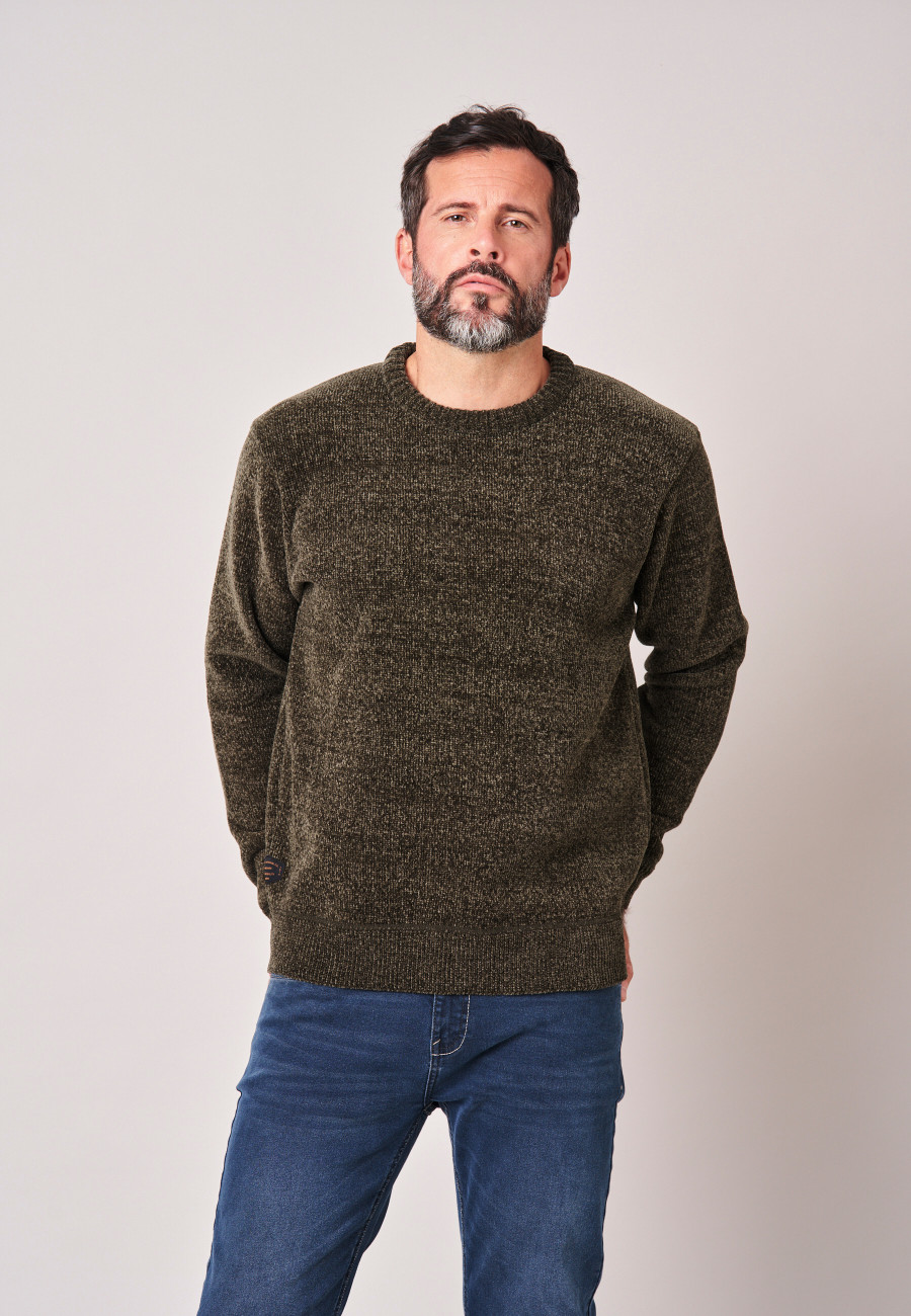 CREATUP Sweater Khaki men-1