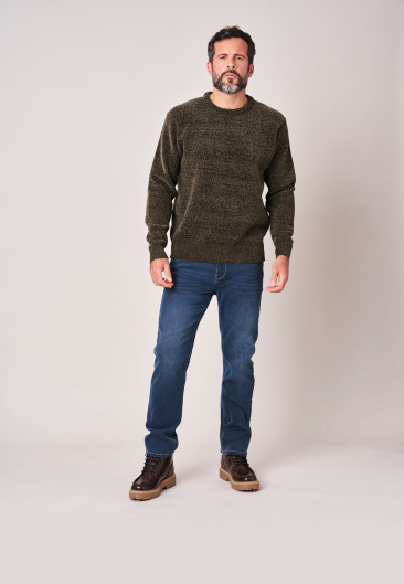 Pull CREATUP Beige homme-1