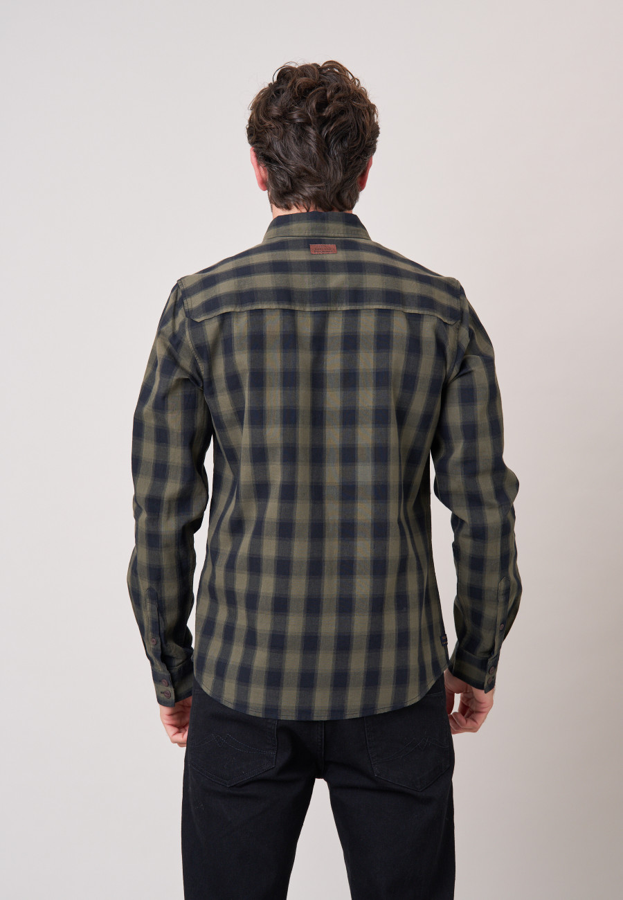 Chemise PIETER Khaki homme-4