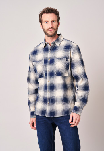 Chemise ZENGO Navy homme-1