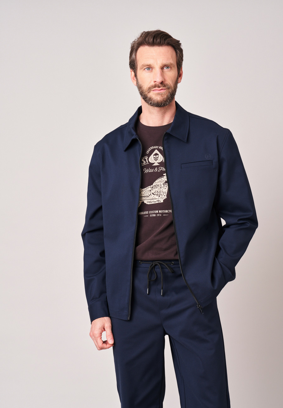 Veste GEORGES Navy homme-1