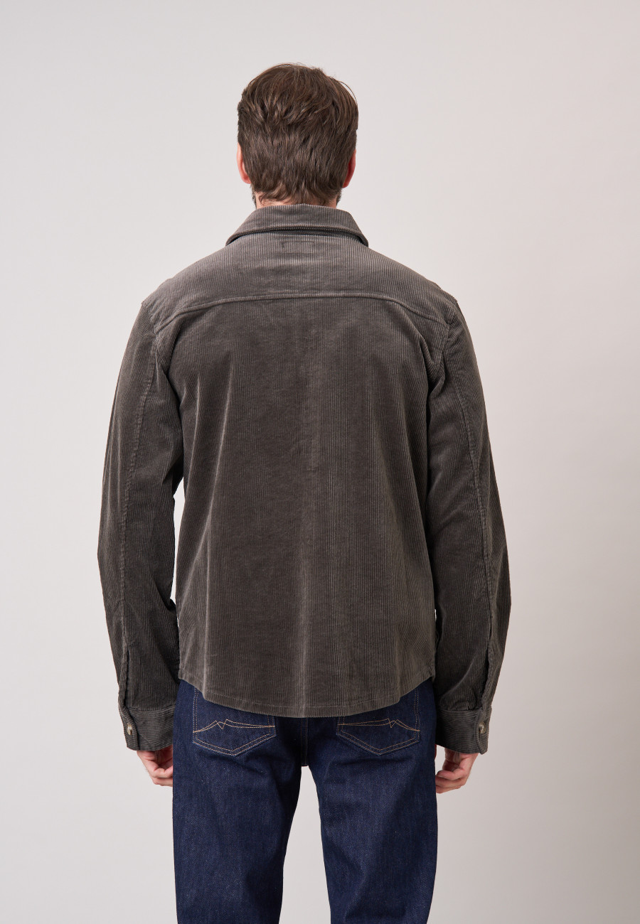 Surchemise ALINO Dark Grey homme-4