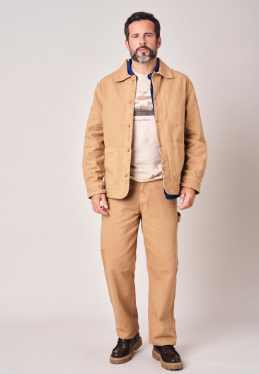 SANDER Jacket Camel men-1