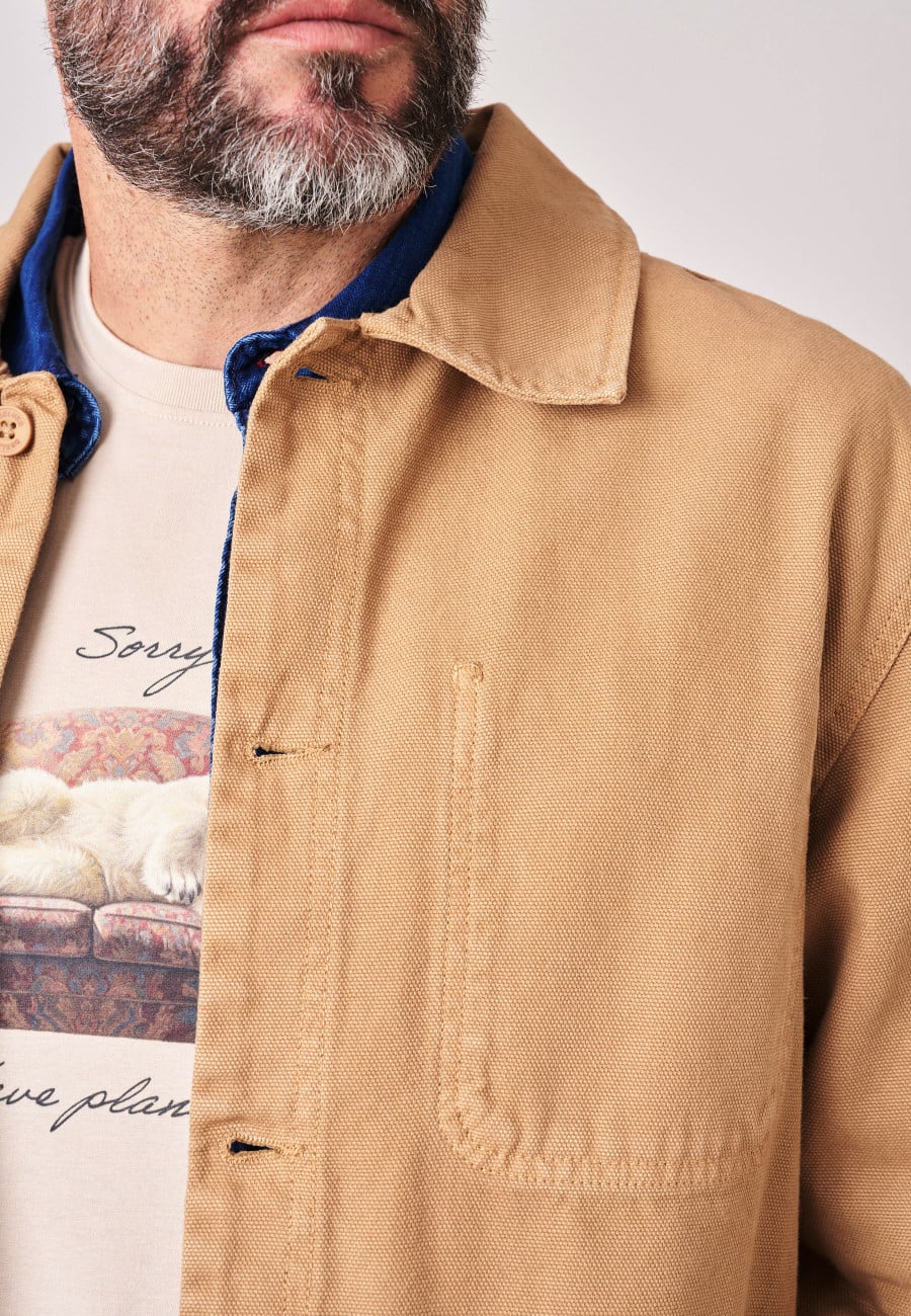 SANDER Jacket Camel men-3