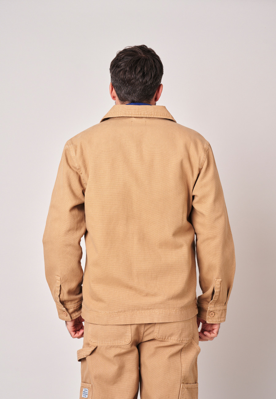 Veste SANDER Camel homme-4