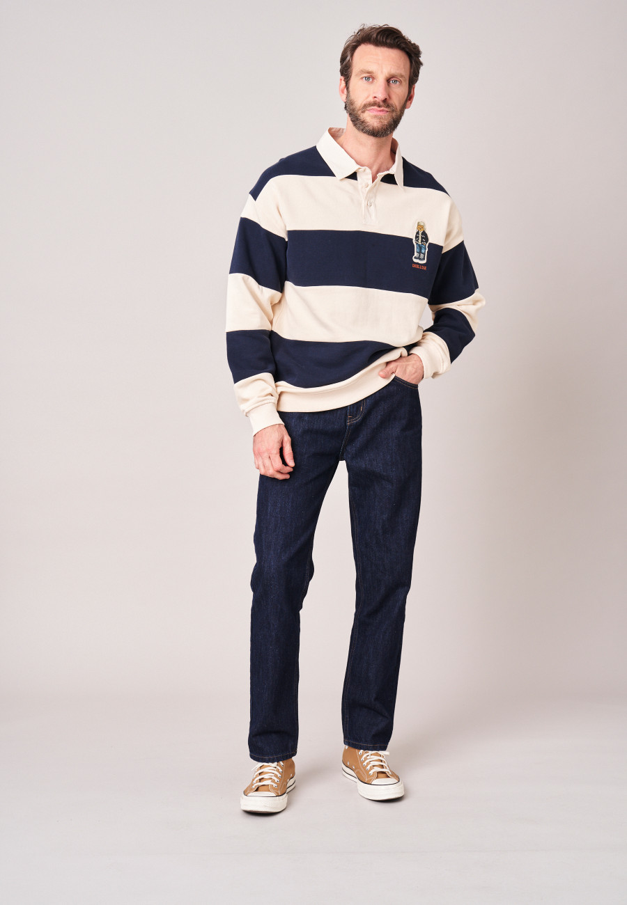 Polo PRINCETON Ivory homme-2