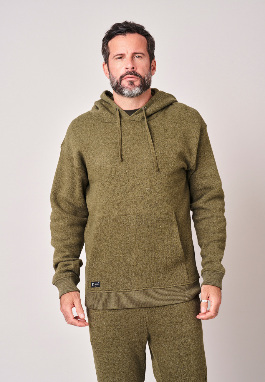 DAPPERON Sweatshirt Dark Khaki men-1