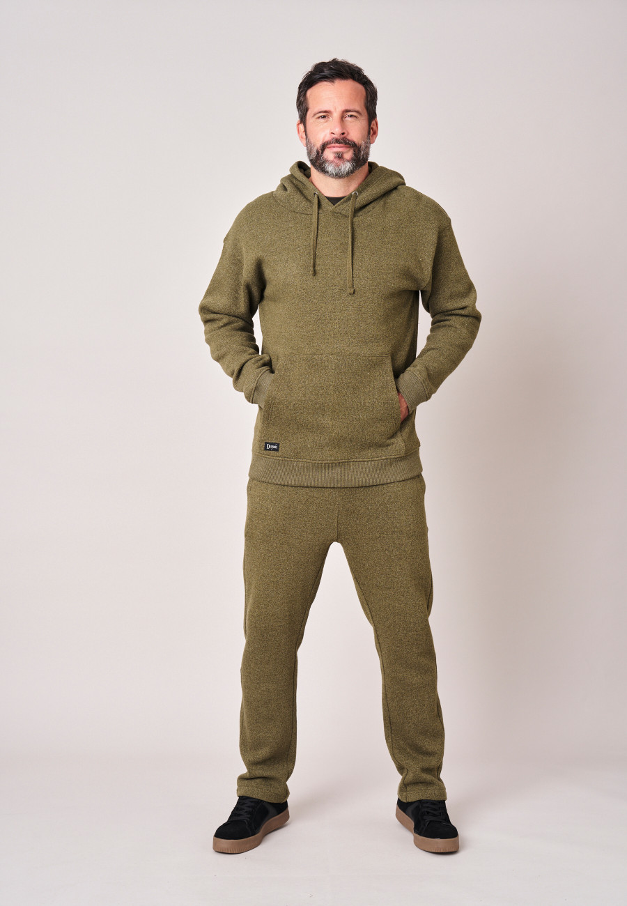 Sweat DAPPERON Dark Khaki homme-2