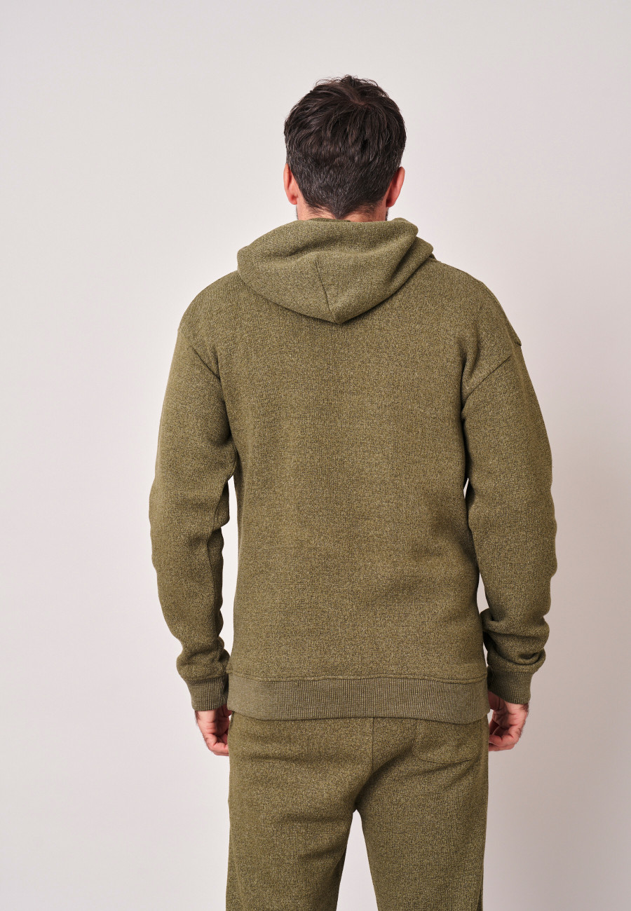 DAPPERON Sweatshirt Dark Khaki men-4