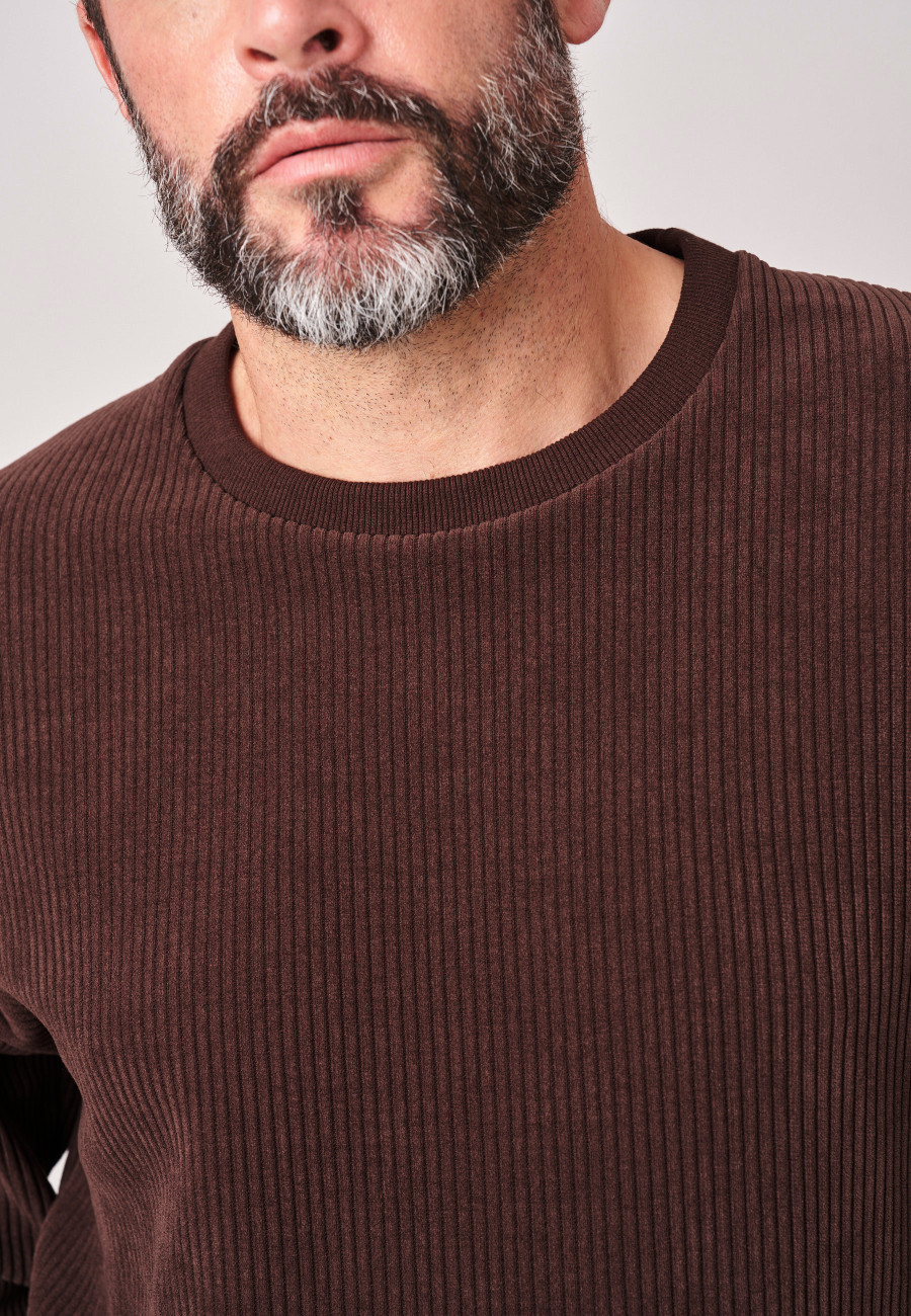 Sweat AUSHER Walnut homme-3
