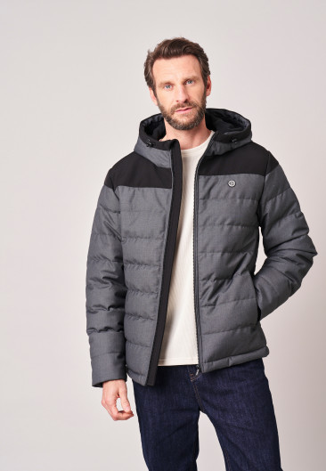 Doudoune CASTER Grey homme-1