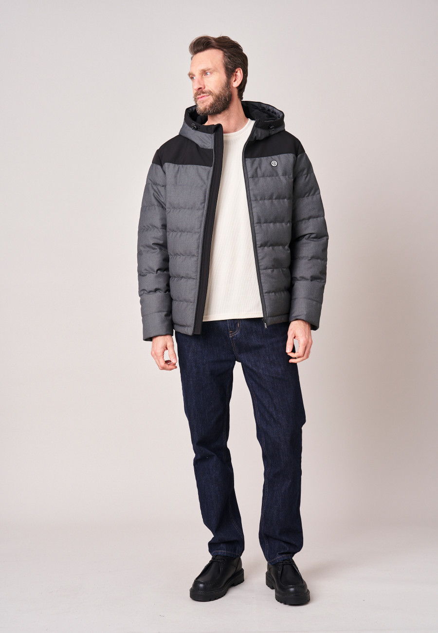 Doudoune CASTER Grey homme-2