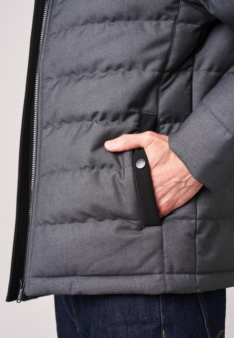 Doudoune CASTER Grey homme-3