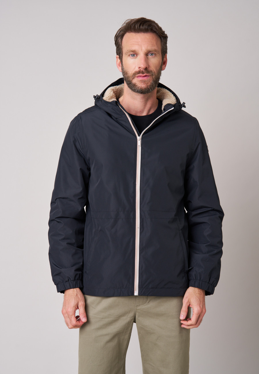 VINCOURT Jacket Dark black men-1