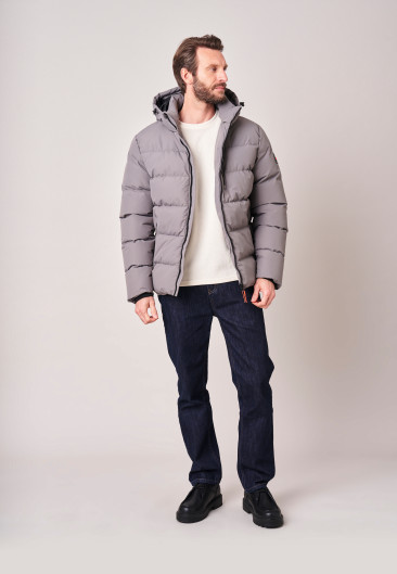 Doudoune EVERYONE Grey homme-1