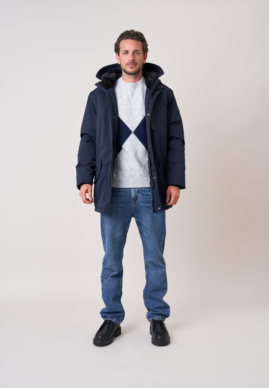 Parka TOYLEN Navy homme-2