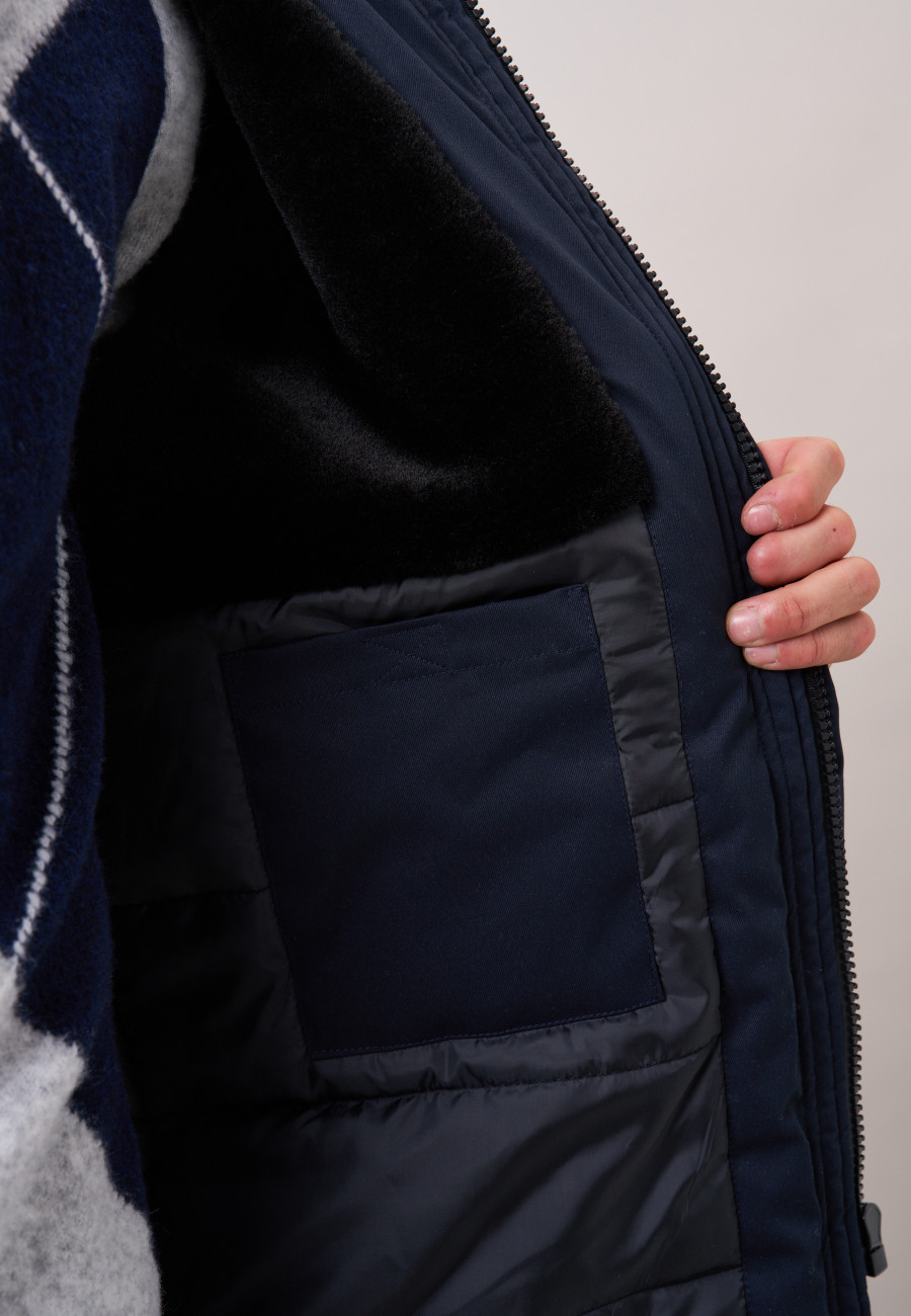 Parka TOYLEN Navy homme-3