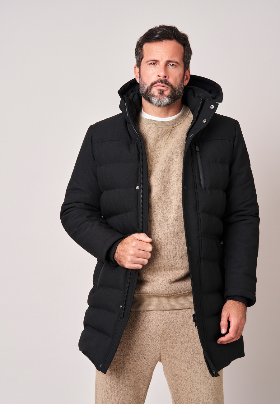 CHIROLONG Down Jacket Black men-1