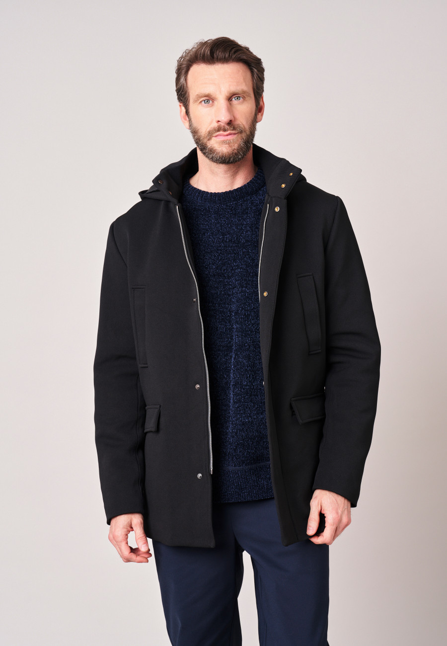 MONSTERA Parka Black men-1