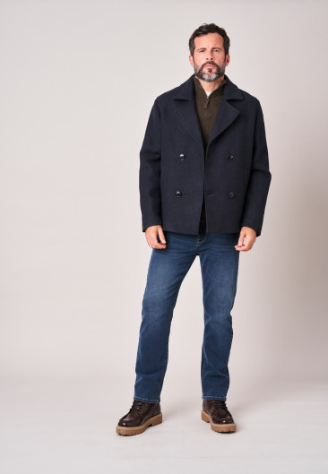 Caban MAYRON Navy homme-1
