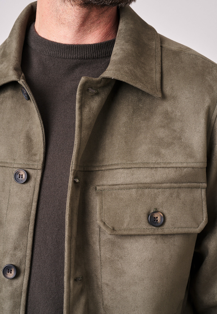 CRYSTIAN Jacket Dark Khaki men-3