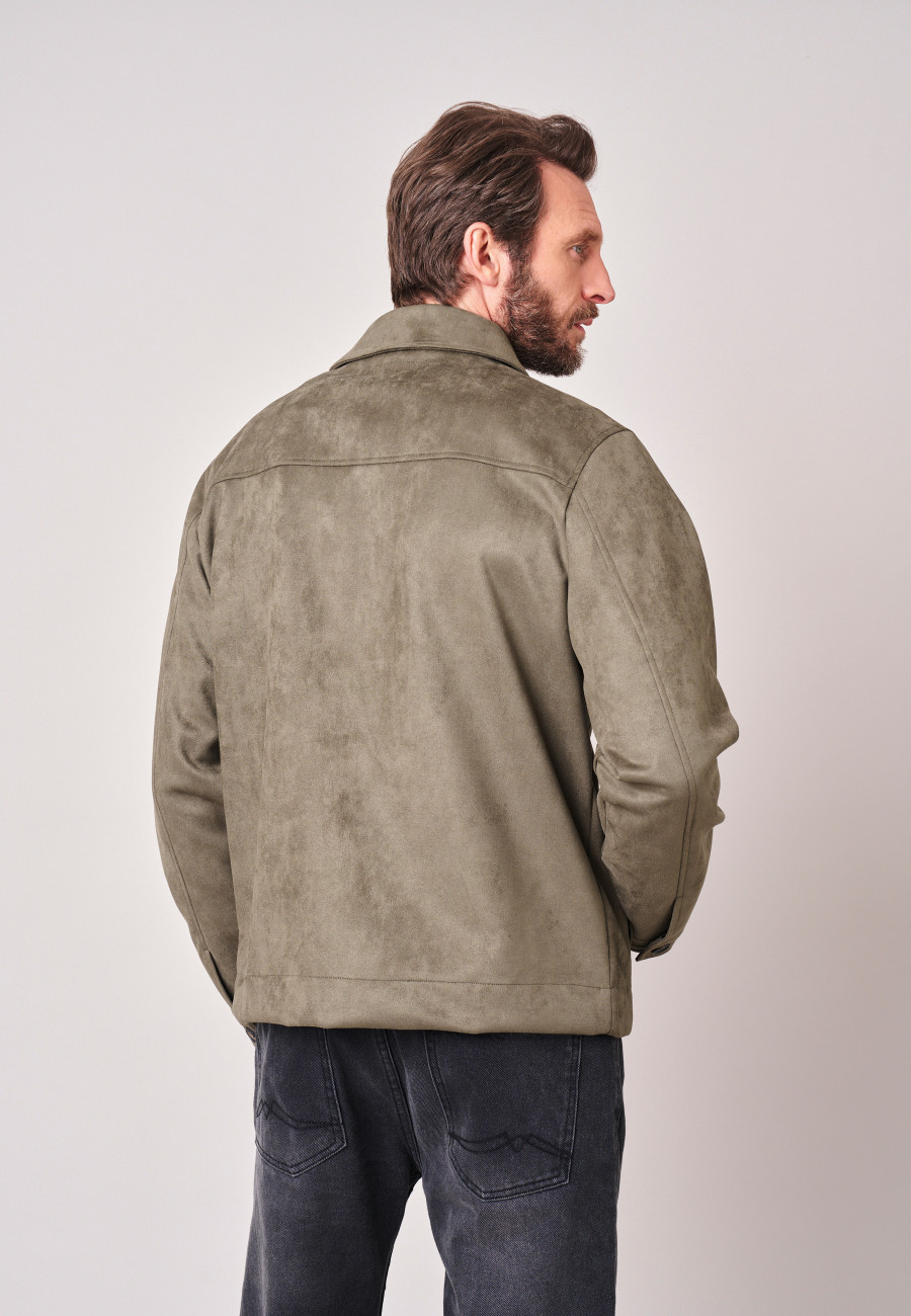 CRYSTIAN Jacket Dark Khaki men-4