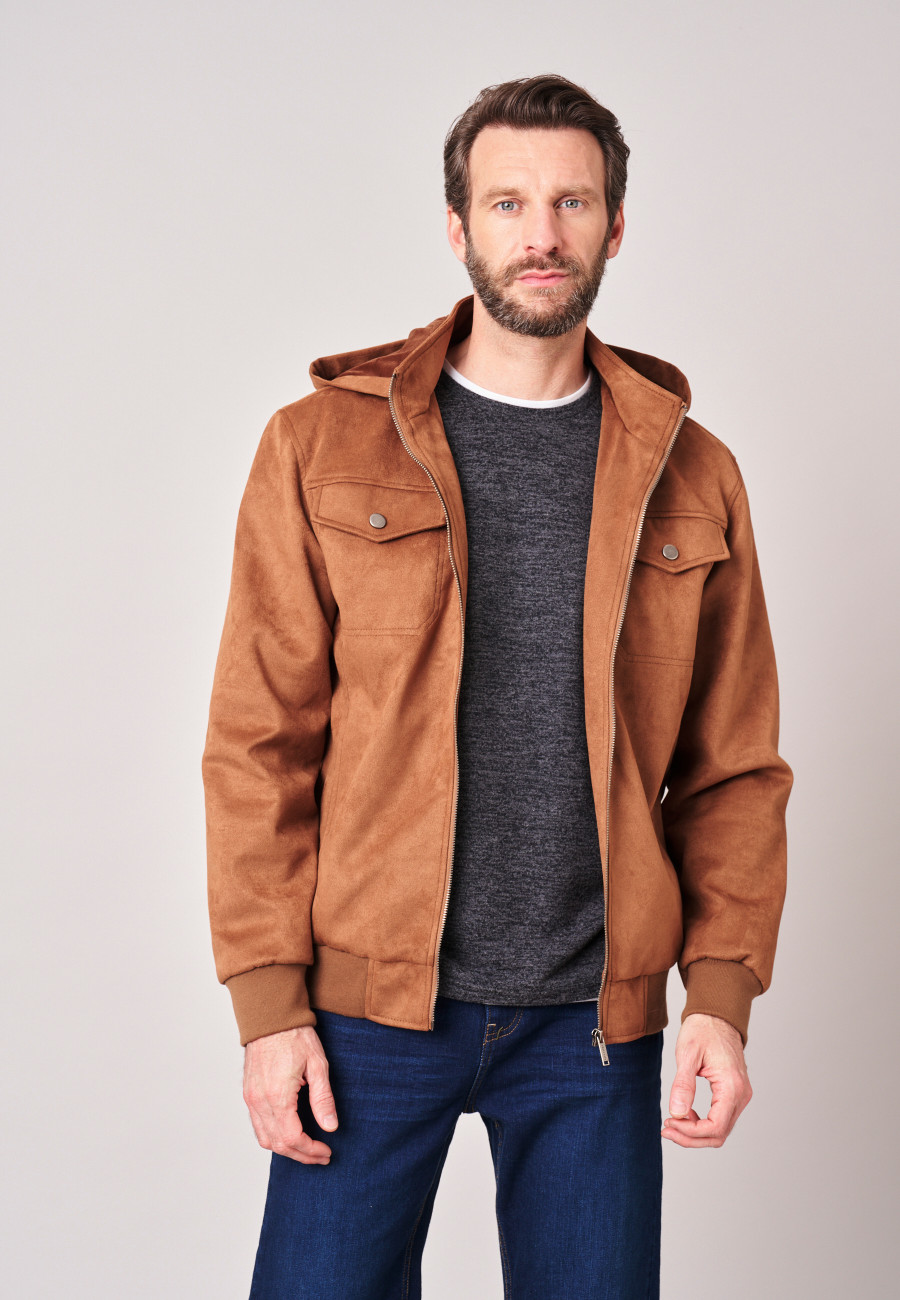 OUTRIDER Jacket Cognac men-1