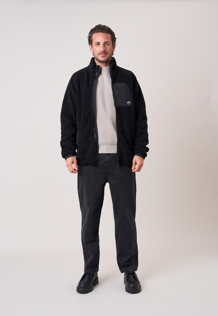 HAZE Jacket Black men-2
