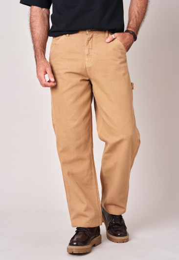 Pantalon JADEL Camel homme-1