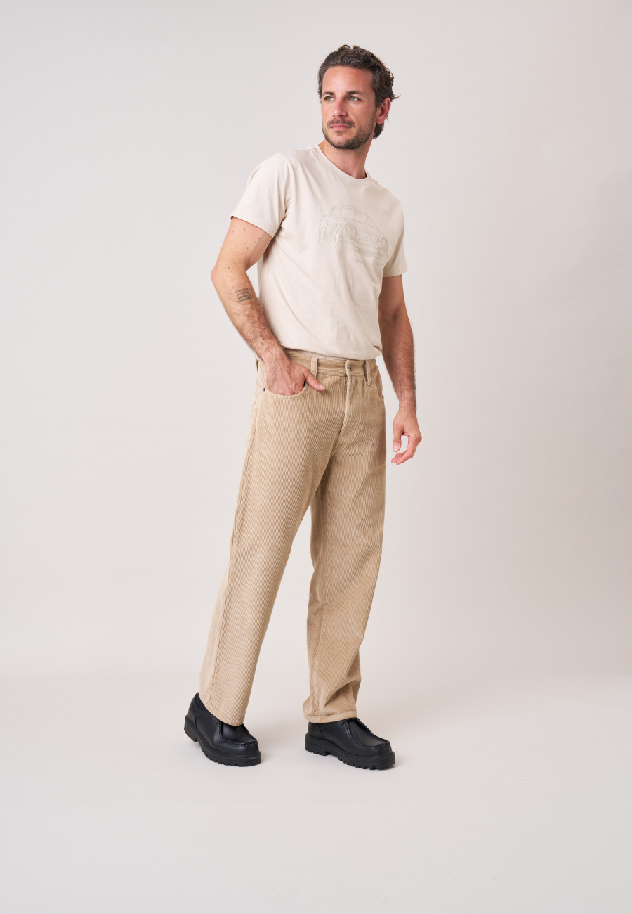 GUIBS Trousers Sand men-1