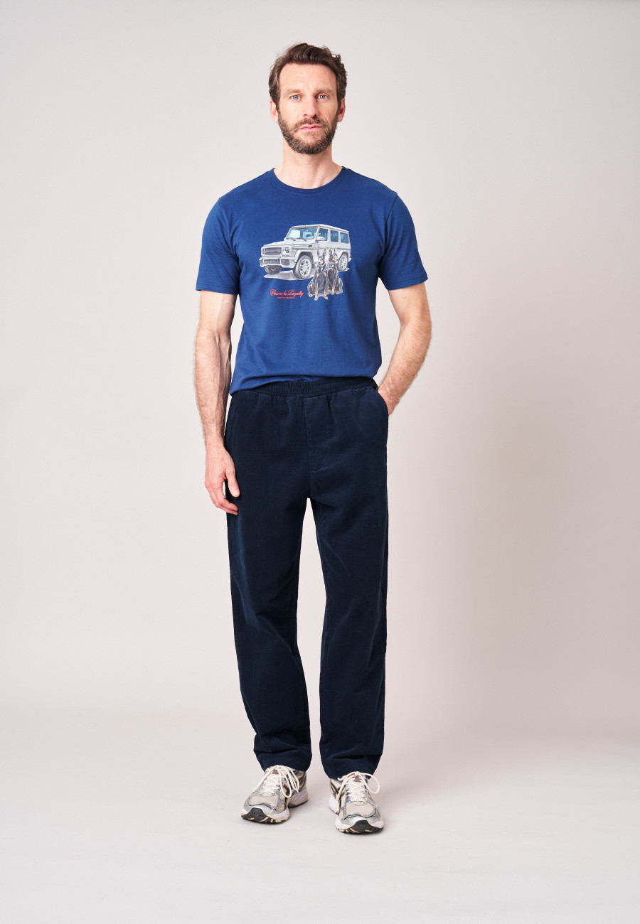 ARISTO Trousers Navy men-1