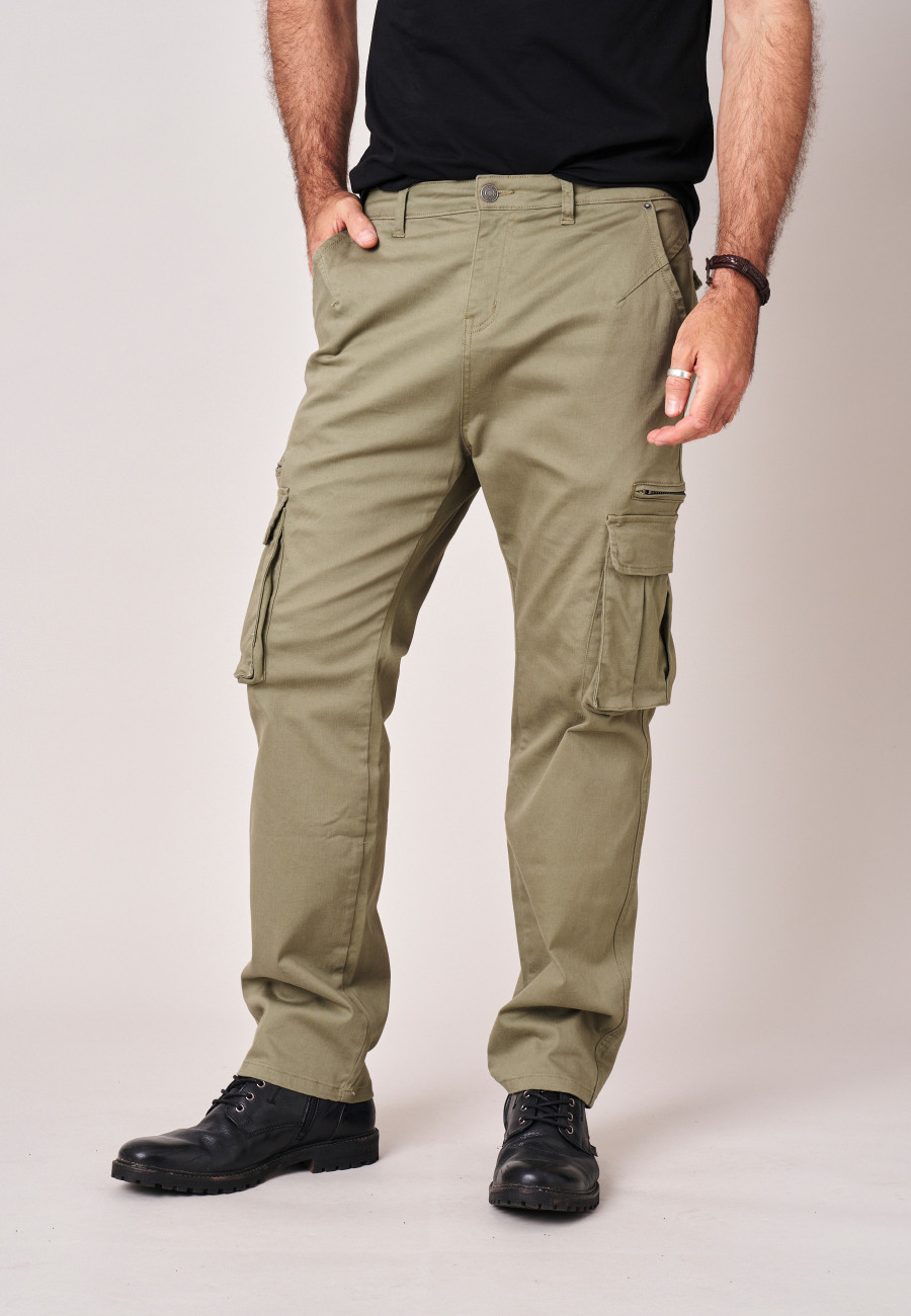 GARENO Trousers Light Khaki men-2