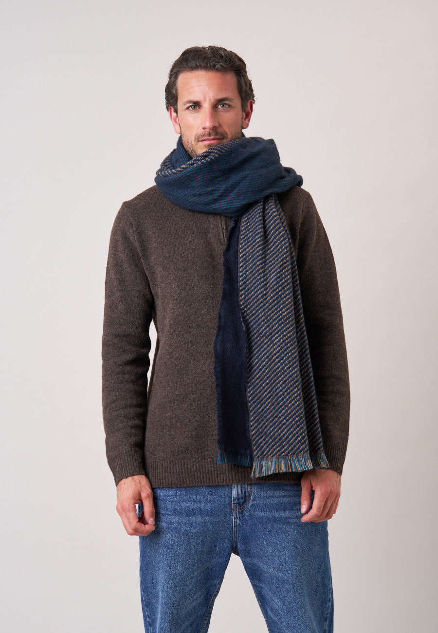 Écharpe RENDELL Navy homme-1
