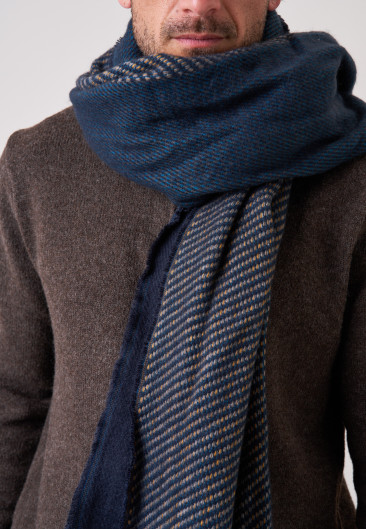RENDELL Scarf Navy men-1