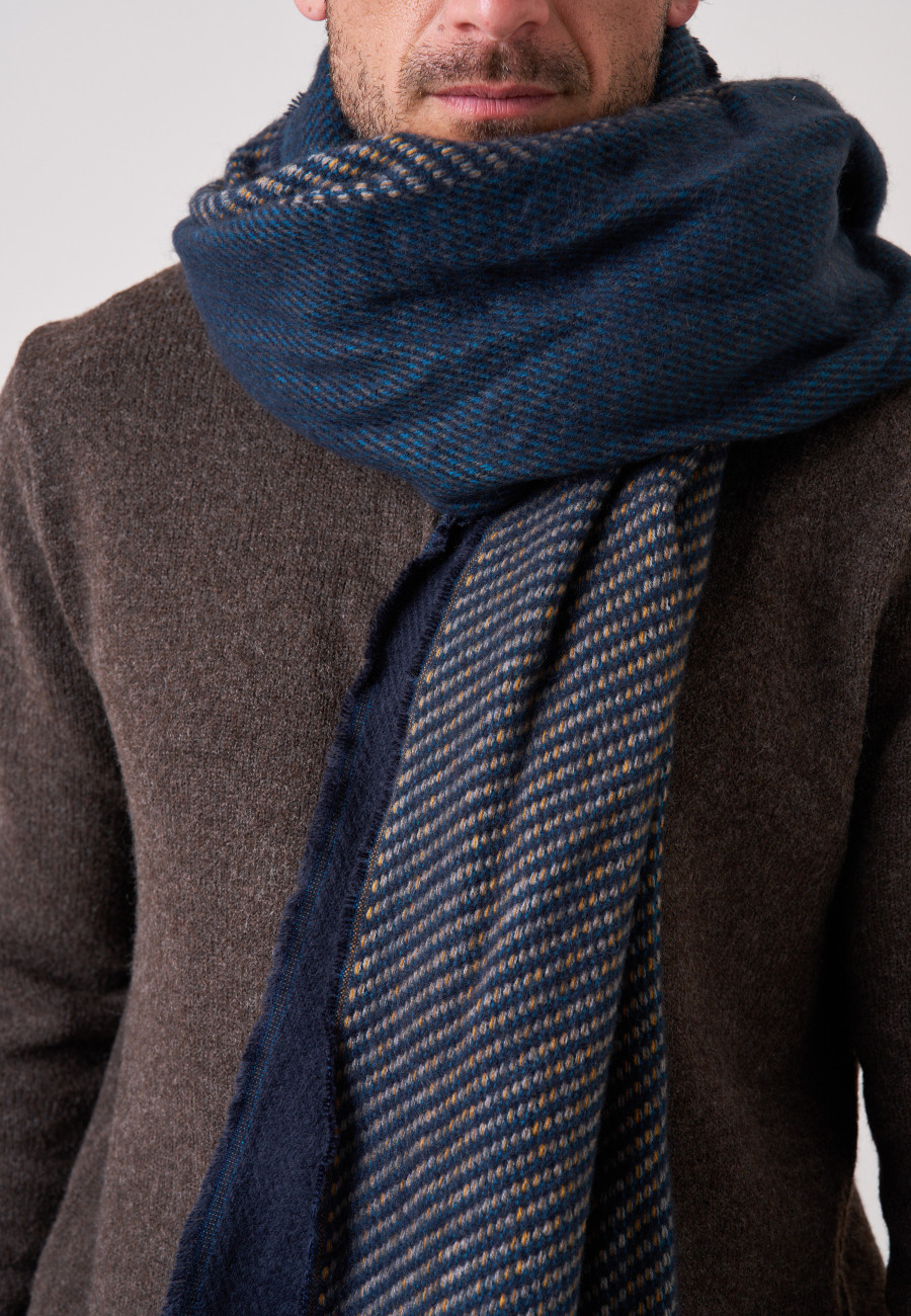 RENDELL Scarf Navy men-2