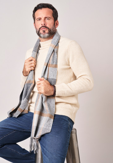 Écharpe SIETO Grey homme-1