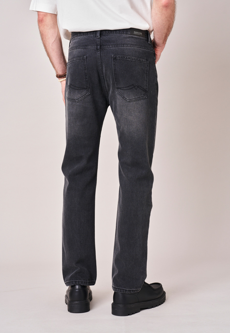 SAUL Jeans Dark Grey Used men-4