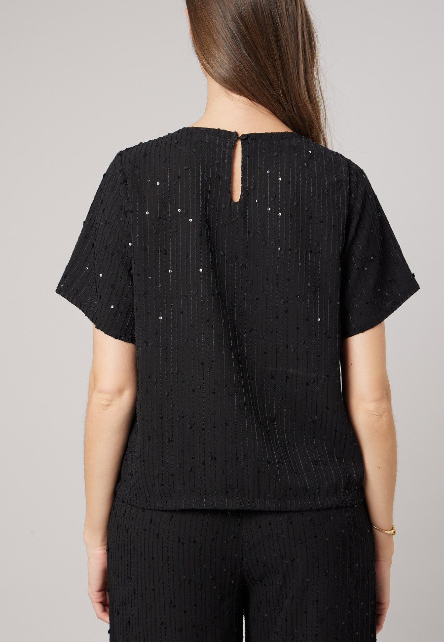 BEVERLY T-shirt Black women-4