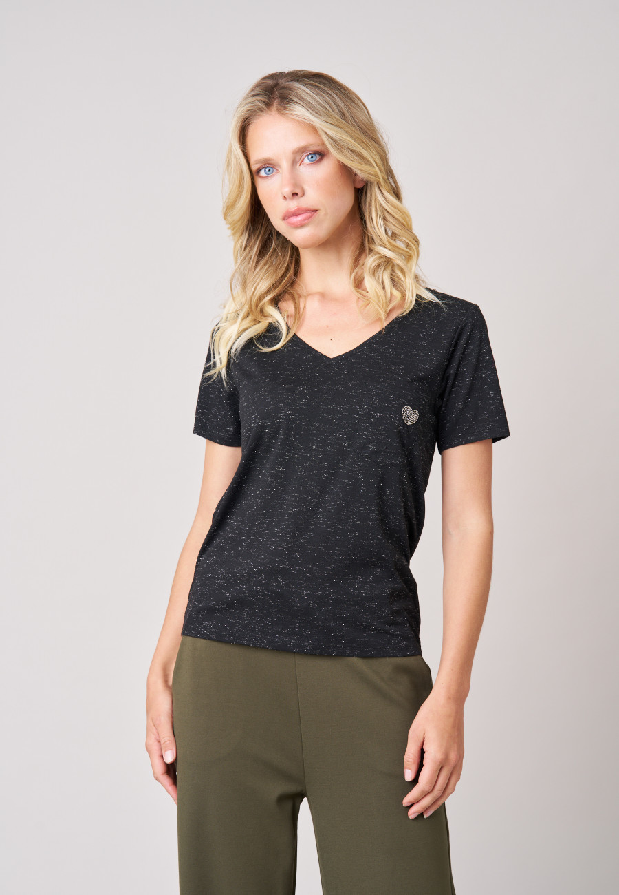 T-shirt KELLIE Black femme-1