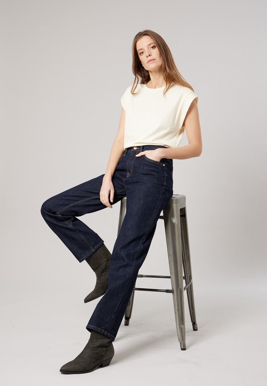 CARMELIA T-shirt Cream women-1