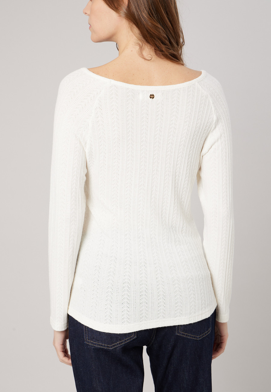 T-shirt TAIFFY Cream femme-4